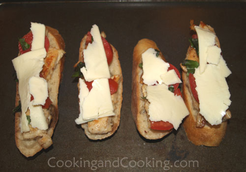 Open Faced Chicken Sandwich Open Faced Chicken Sandwich