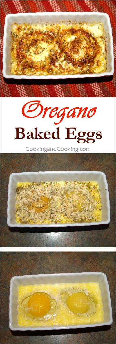 Oregano Baked Eggs Oregano Baked Eggs