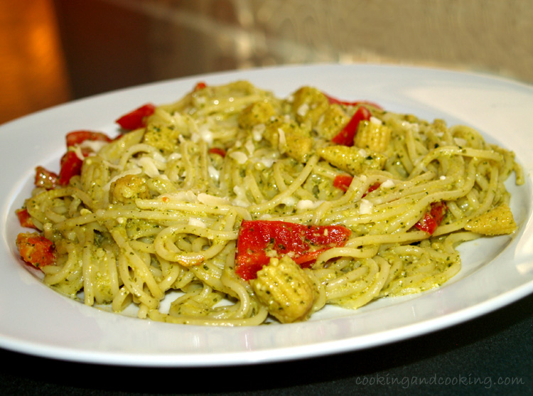 Parsley Pesto Pasta Parsley Pesto Pasta