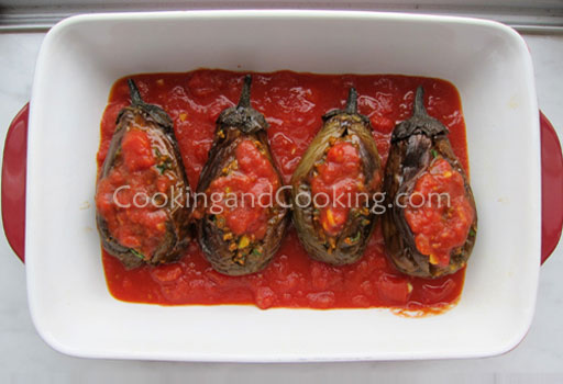 Persian Stuffed Eggplant with Ground Beef Persian Stuffed Eggplant with Ground Beef