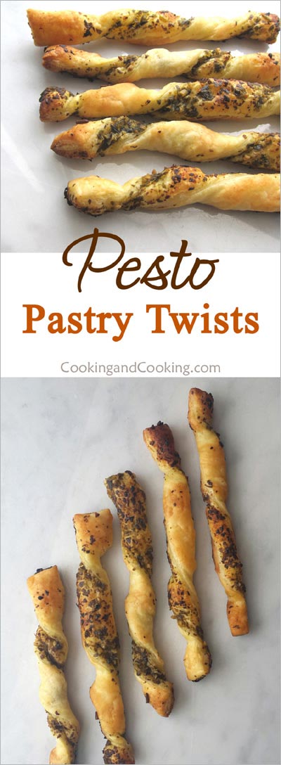 Pesto Pastry Twists Pesto Pastry Twists