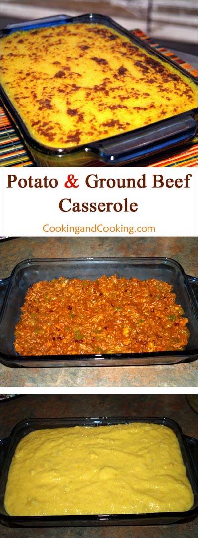 Potato and Ground Beef Casserole Potato and Ground Beef Casserole