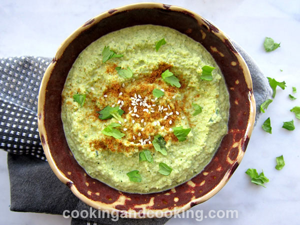 Raw Zucchini Hummus Raw Zucchini Hummus