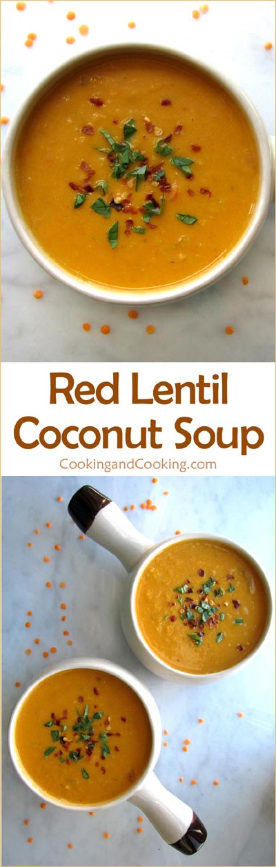 Red Lentil Coconut Soup Red Lentil Coconut Soup