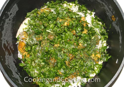 Rice with Cilantro and Chicken Rice with Cilantro and Chicken