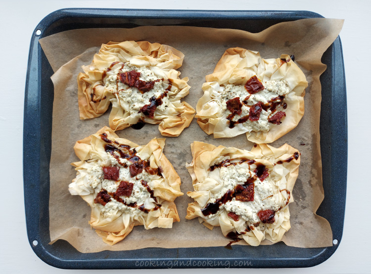 Ricotta Phyllo Tart