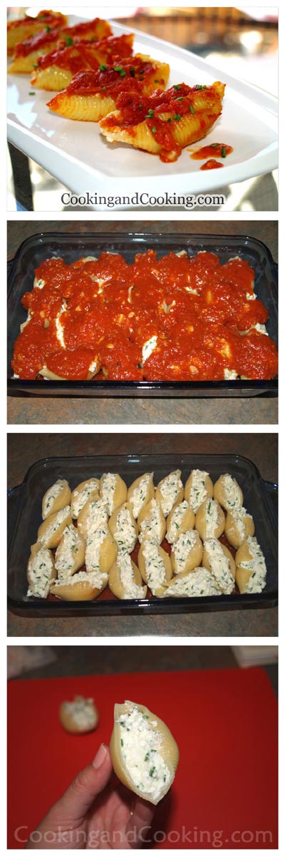 Ricotta Stuffed Shells Ricotta Stuffed Shells