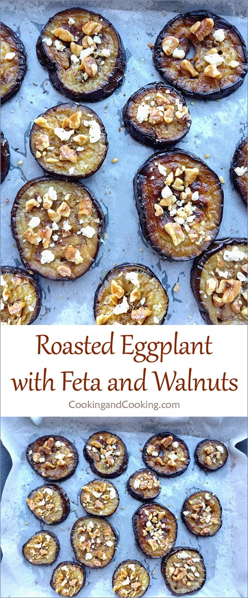 Roasted Eggplant with Feta and Walnuts Roasted Eggplant with Feta and Walnuts
