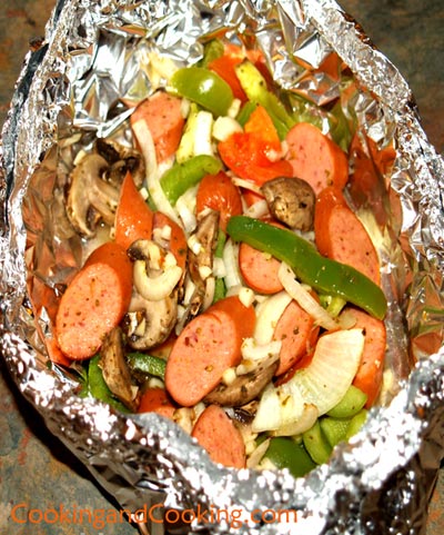 sausage-and-vegetables-in-foil-packet sausage-and-vegetables-in-foil-packet