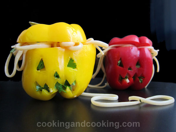 Scary Stuffed Peppers Scary Stuffed Peppers