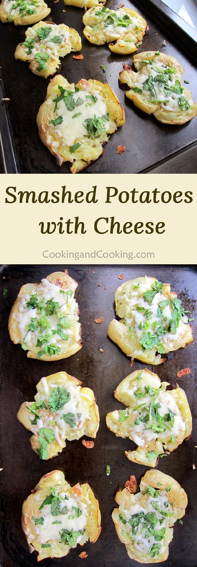 Smashed Potatoes with Cheese Smashed Potatoes with Cheese