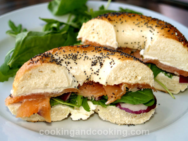 Smoked Salmon Sandwich Smoked Salmon Sandwich