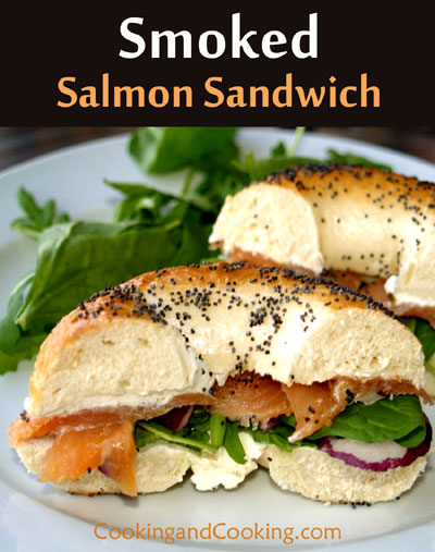 Smoked Salmon Sandwich Smoked Salmon Sandwich