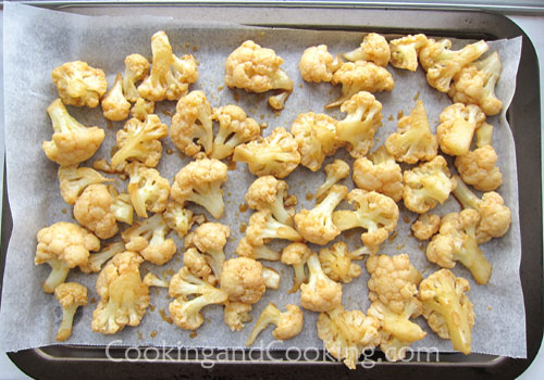 Spicy Roasted Cauliflower Spicy Roasted Cauliflower