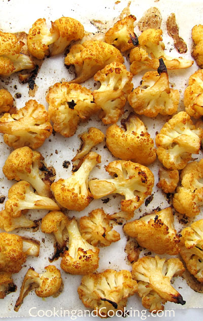 Spicy Roasted Cauliflower Spicy Roasted Cauliflower