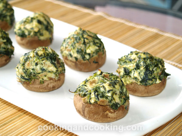 Spinach Stuffed Mushrooms Spinach Stuffed Mushrooms