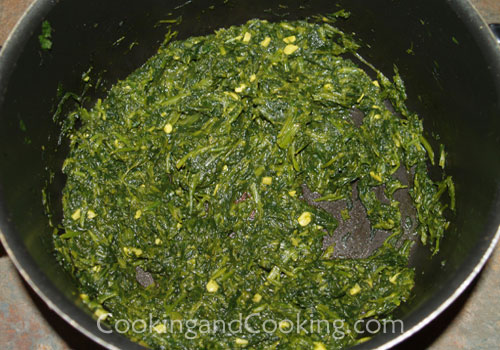Spinach and Potato Dish Spinach and Potato Dish