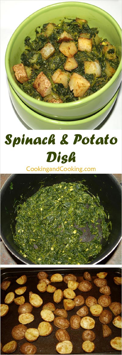 Spinach and Potato Dish Spinach and Potato Dish