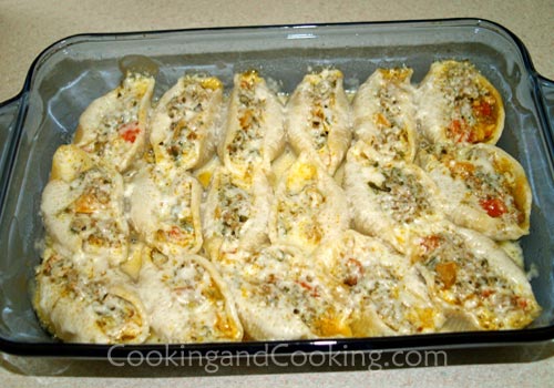 Stuffed Shells with Ground Beef Stuffed Shells with Ground Beef