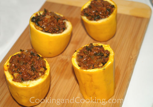 Stuffed Zucchini with Ground Beef Stuffed Zucchini with Ground Beef