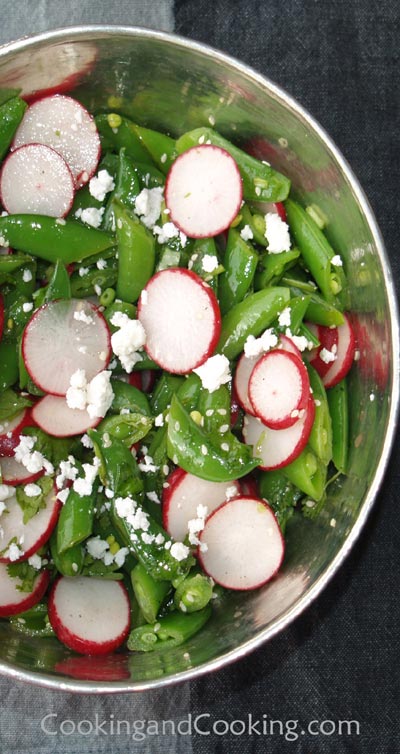 Sugar Snap Peas and Radish Salad Sugar Snap Peas and Radish Salad