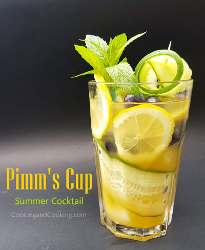 Pimm’s Cup Cocktail Pimm’s Cup Cocktail