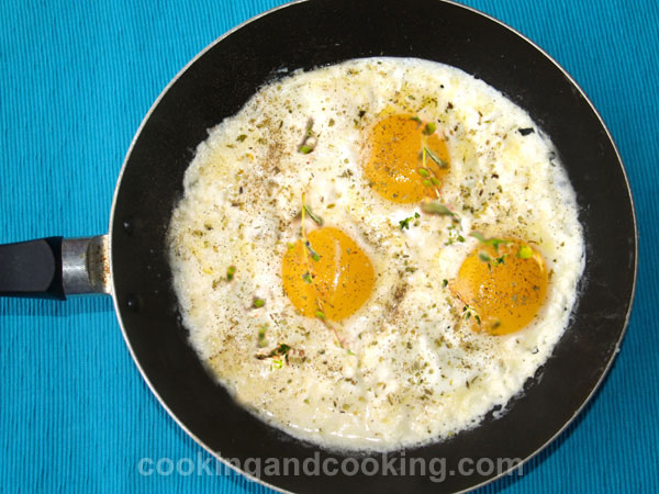 Sunny Side Up and Feta Cheese Sunny Side Up and Feta Cheese