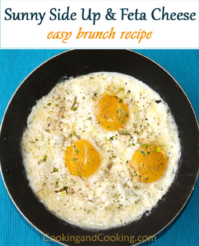 Sunny Side Up and Feta Cheese Sunny Side Up and Feta Cheese