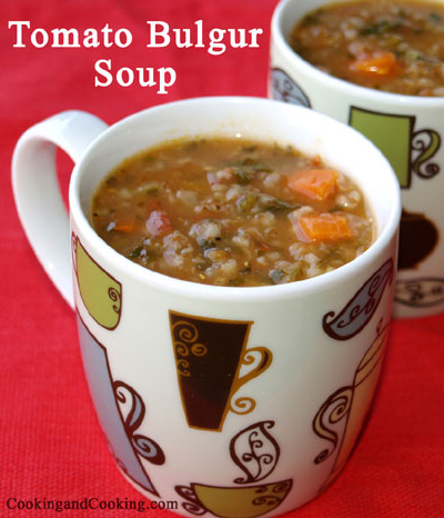Tomato Bulgur Soup Tomato Bulgur Soup