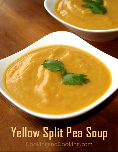Yellow Split Pea Soup Yellow Split Pea Soup